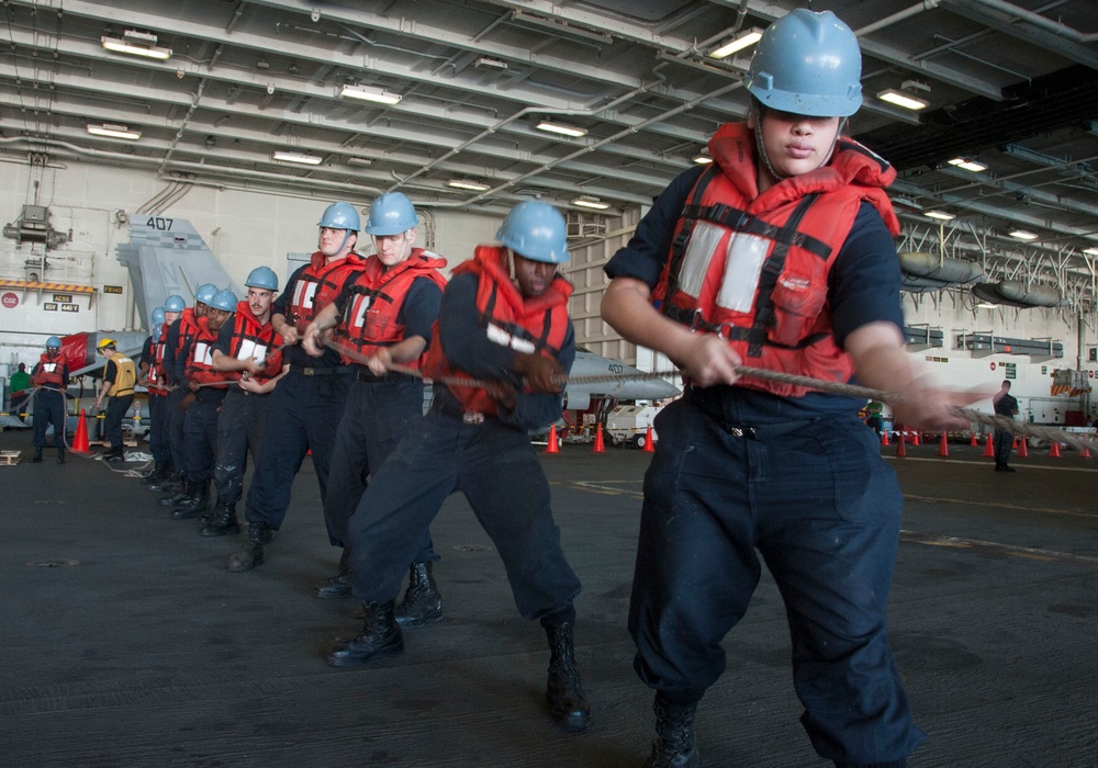 USS George Washington operations