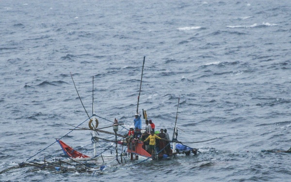 Waiting to be rescued