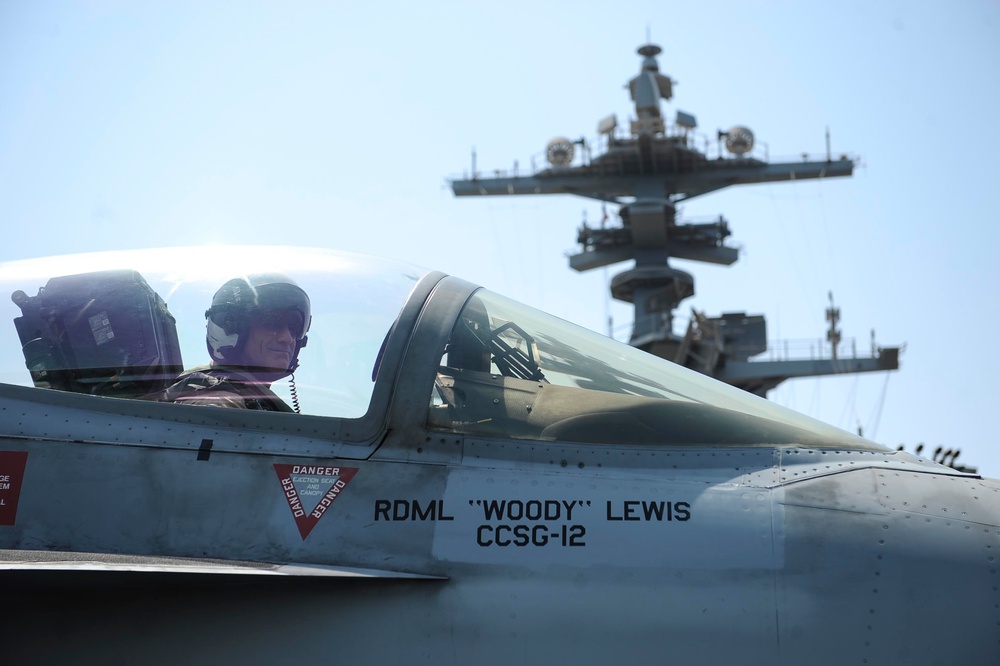 USS Theodore Roosevelt action