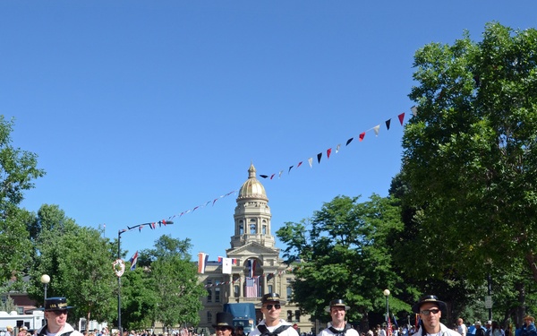 Demonstration for Cheyenne Navy Week