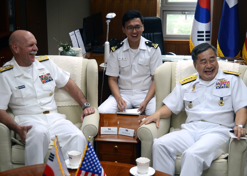 Commander, US Pacific Fleet visit to Republic of Korea