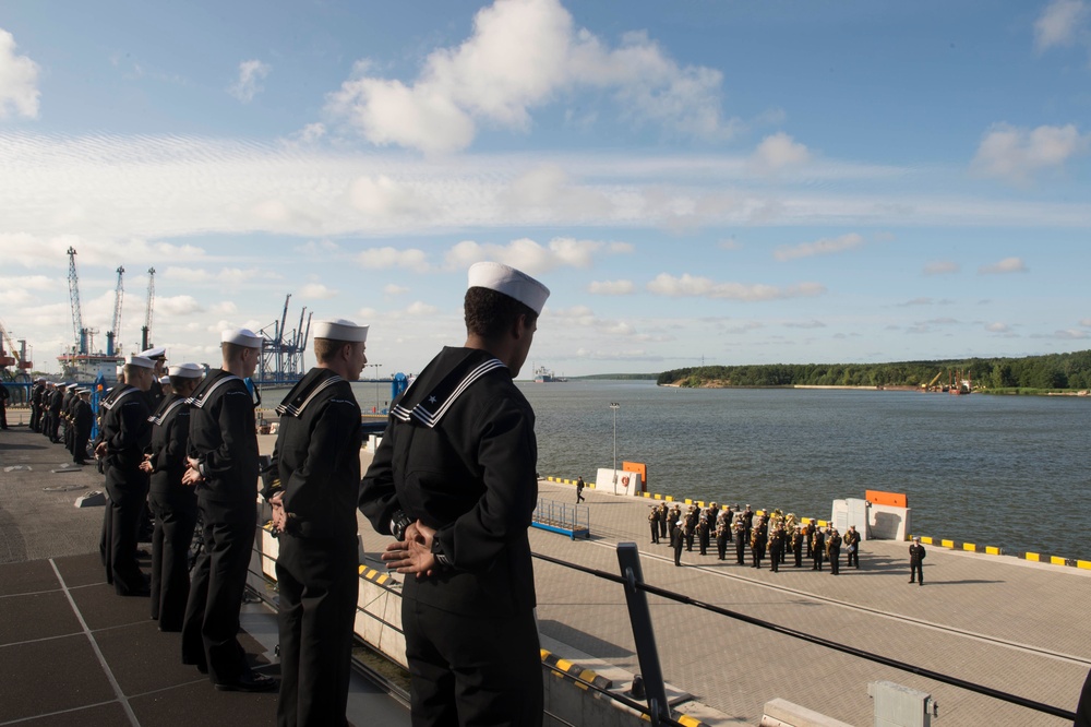 USS Jason Dunham in Lithuania