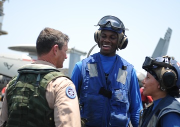 USS Theodore Roosevelt action