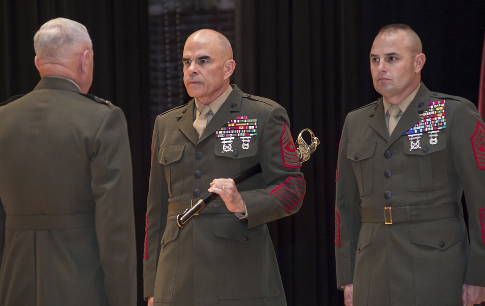 MCCDC Relief and Appointment Ceremony