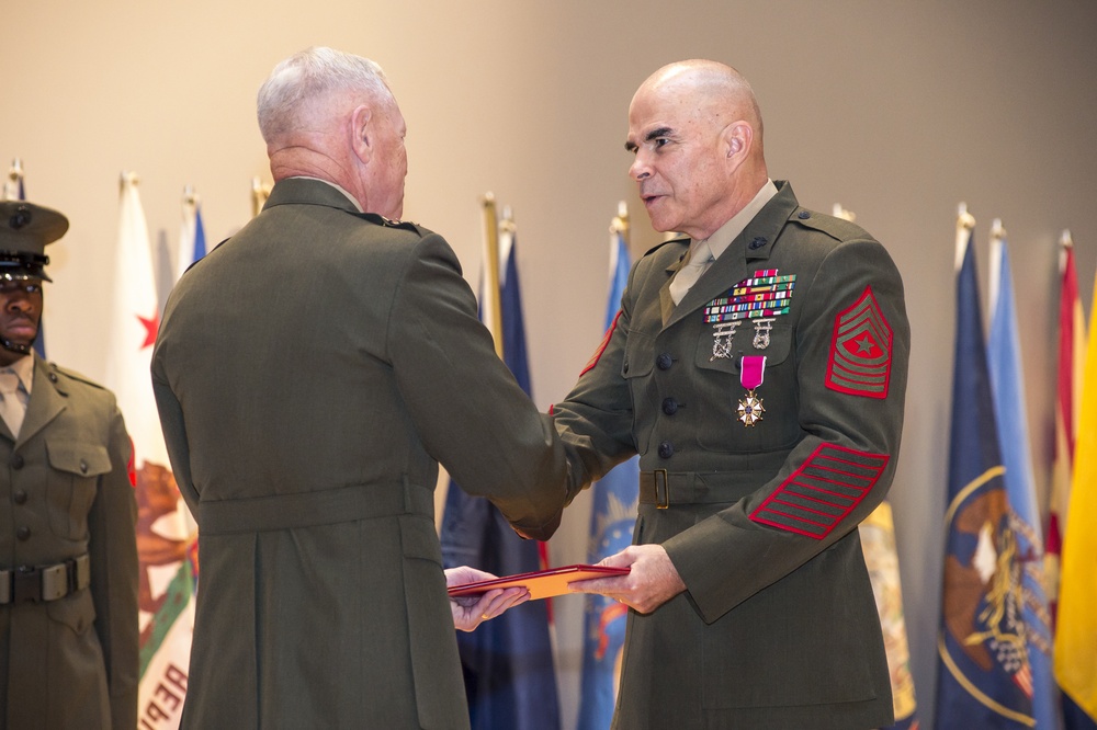 MCCDC Relief and Appointment Ceremony