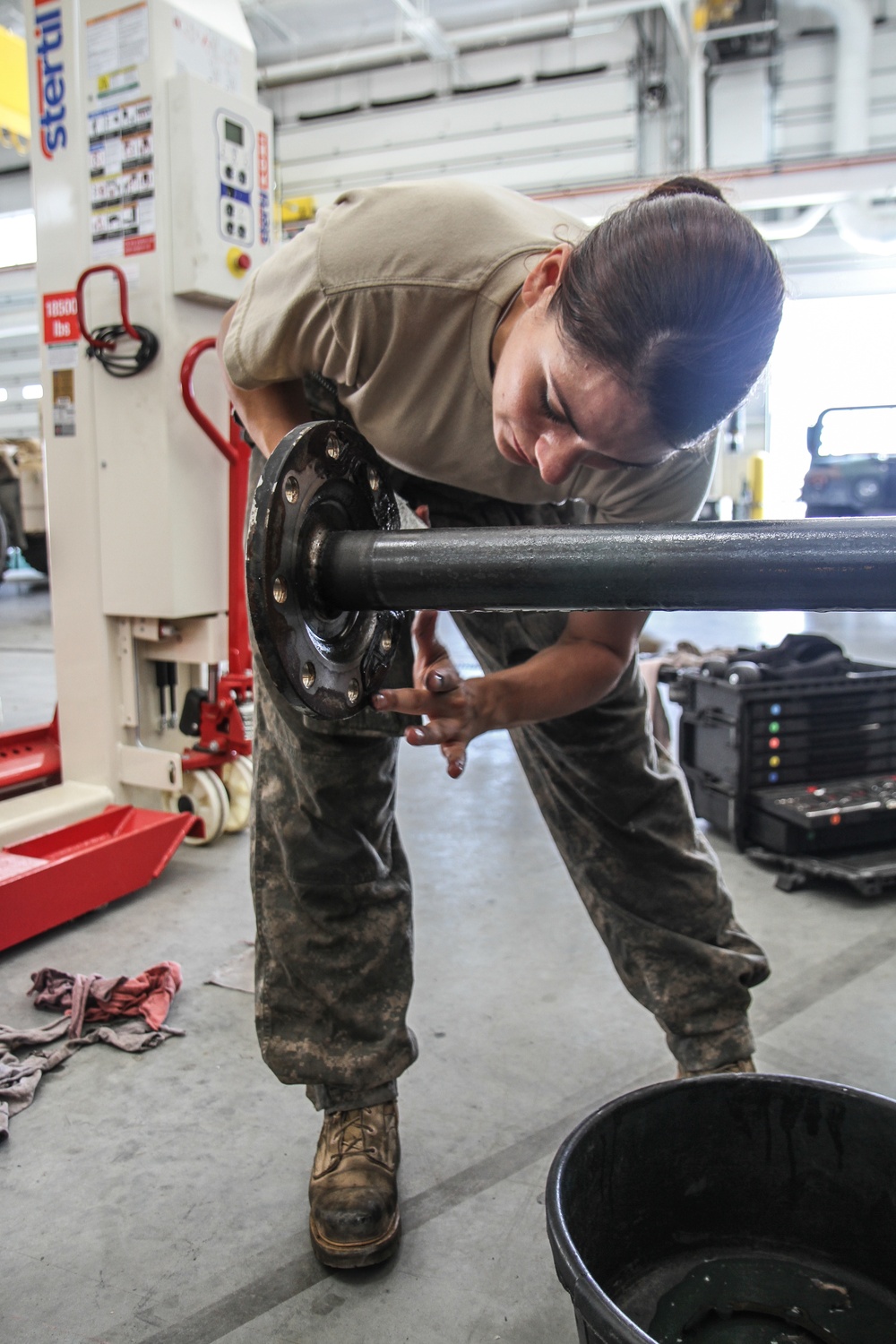 82nd BSB mechanics maintain readiness in support of OSB mission