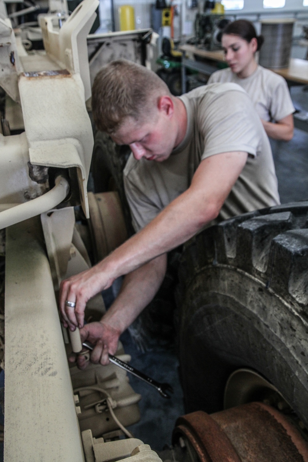 82nd BSB mechanics maintain readiness in support of OSB mission