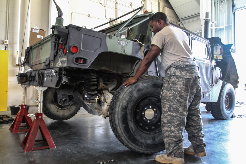 82nd BSB mechanics maintain readiness in support of OSB mission