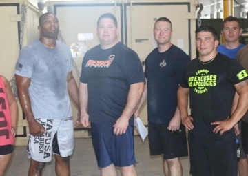 USNS Spearhead, Southern Partnership Station-Joint High Speed Vessel 2015 conducts Fitness Competition