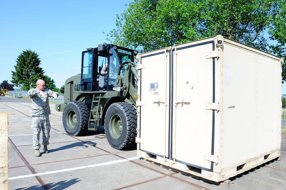 140th LRS conducts annual training at Spangdahlem Air Base, Germany