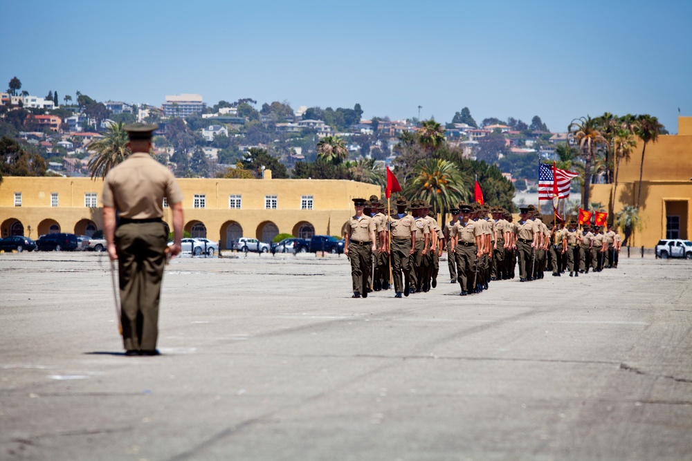 3d Recruit Training Battalion Change of Command Ceremony