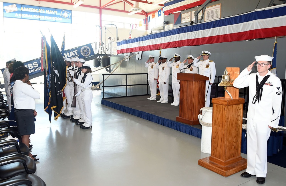 NSTC change of command