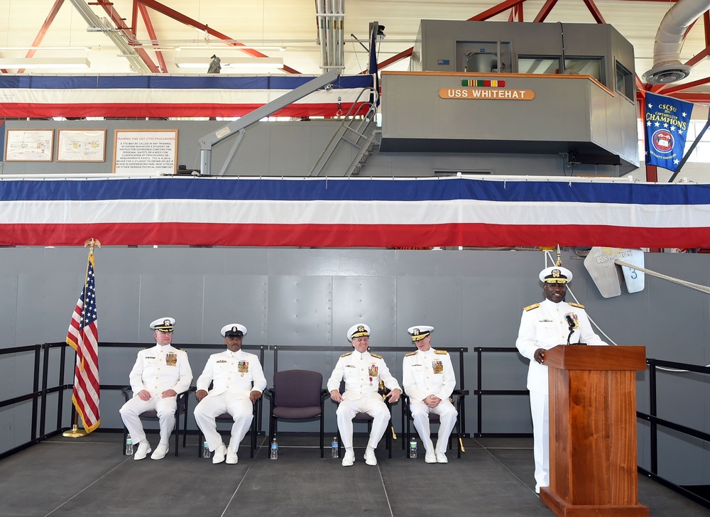 NSTC change of command