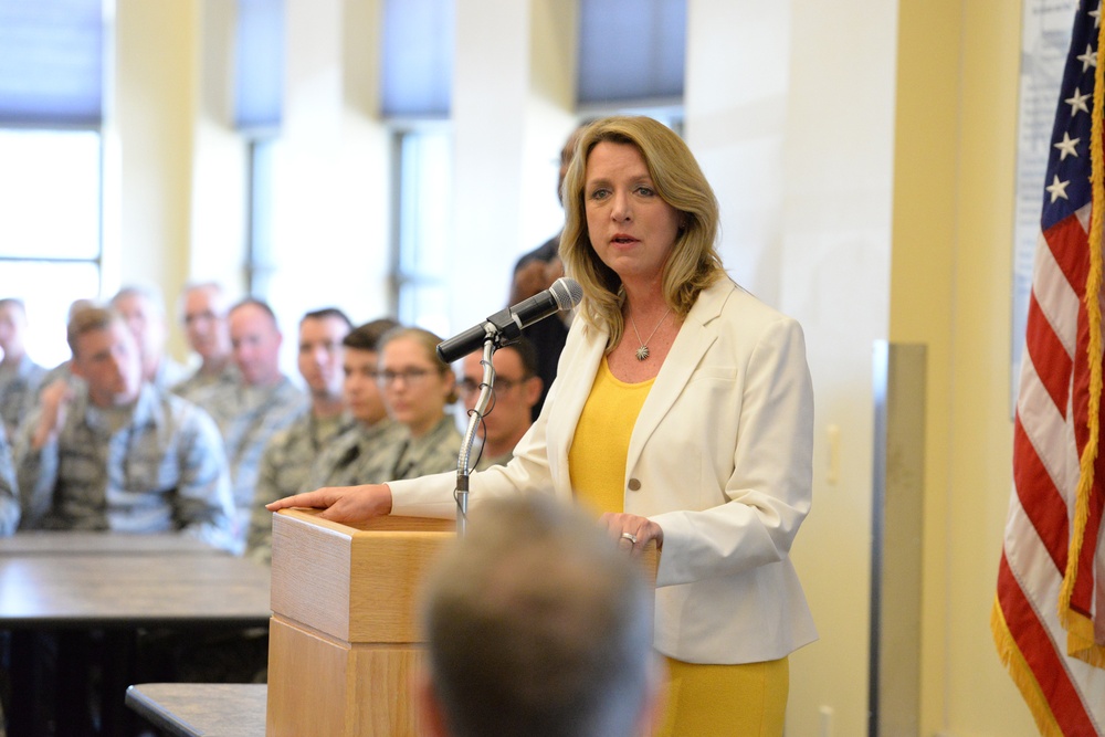 Secretary of the Air Force visits 119th Wing in Fargo
