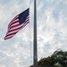 The Ensign is Flown Half-Staff Throughout JBPHH