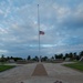 The Ensign is Flown Half-Staff Throughout JBPHH