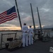 The Ensign is Flown Half-Mast Throughout JBPHH