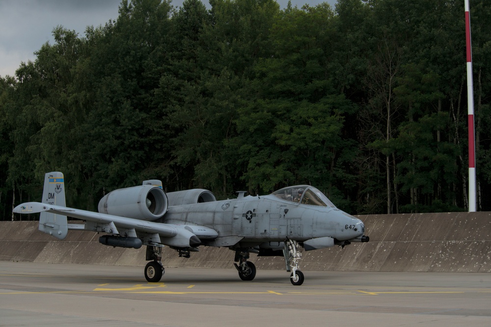 A-10s take to the skies in Poland