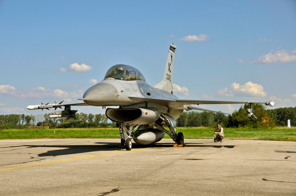New Jersey Air National Guard trains with Bulgarian air force at Thracian Star 2015
