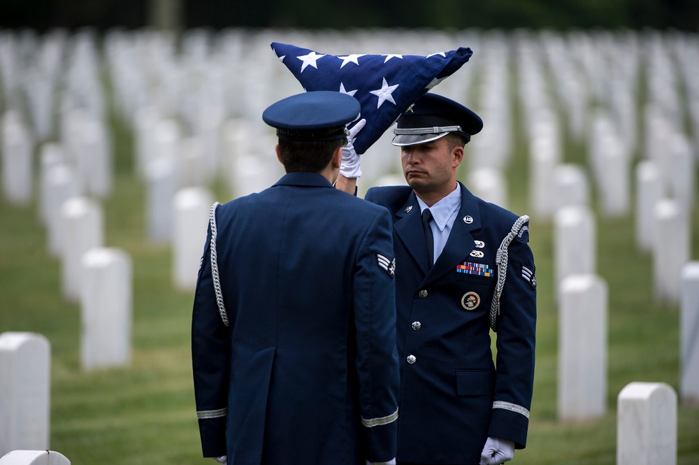 106th Rescue Wing Honor Guard at Calverton National Cemetery