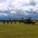 Air assault training in Estonia