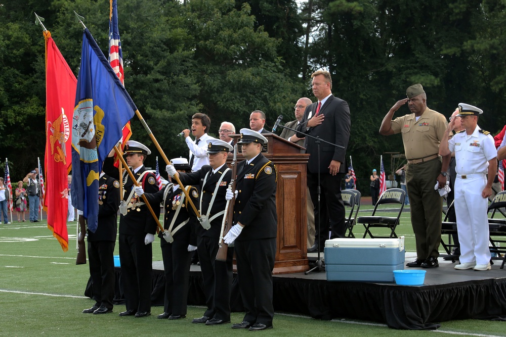 Lance Cpl. Wells' memorial