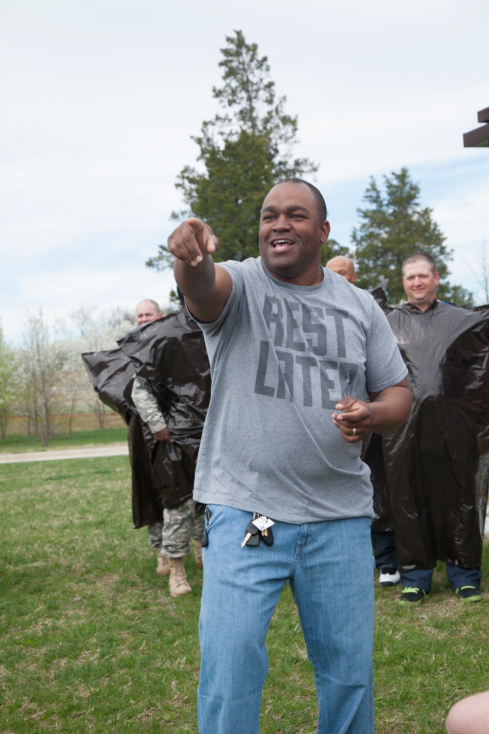 55th Signal Company FRG Pie in the Face