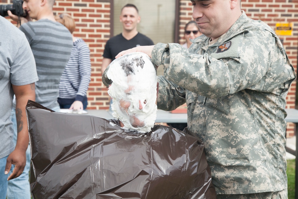 55th Signal Company FRG Pie in the Face