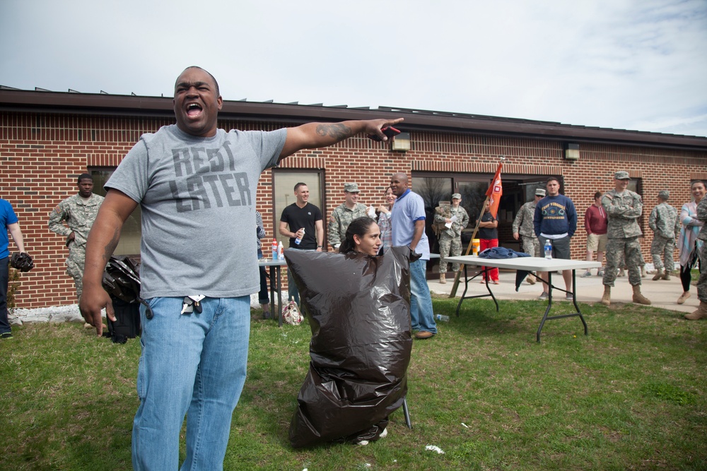 55th Signal Company FRG Pie in the Face