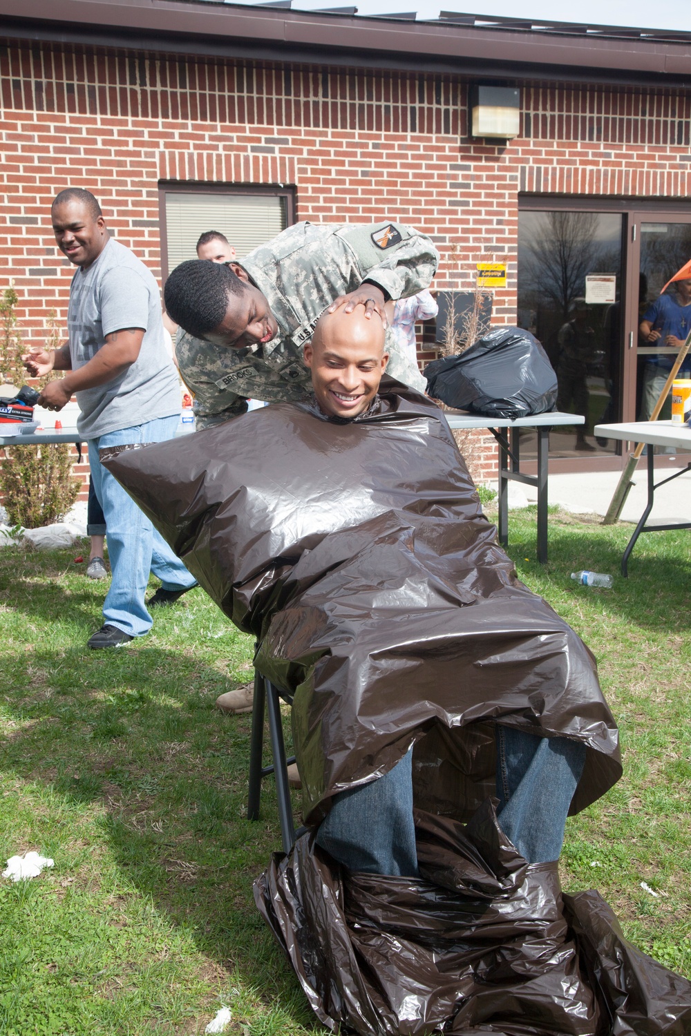 55th Signal Company FRG Pie in the Face