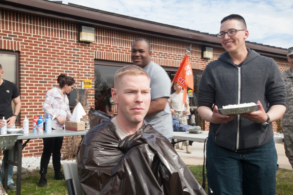 55th Signal Company FRG Pie in the Face