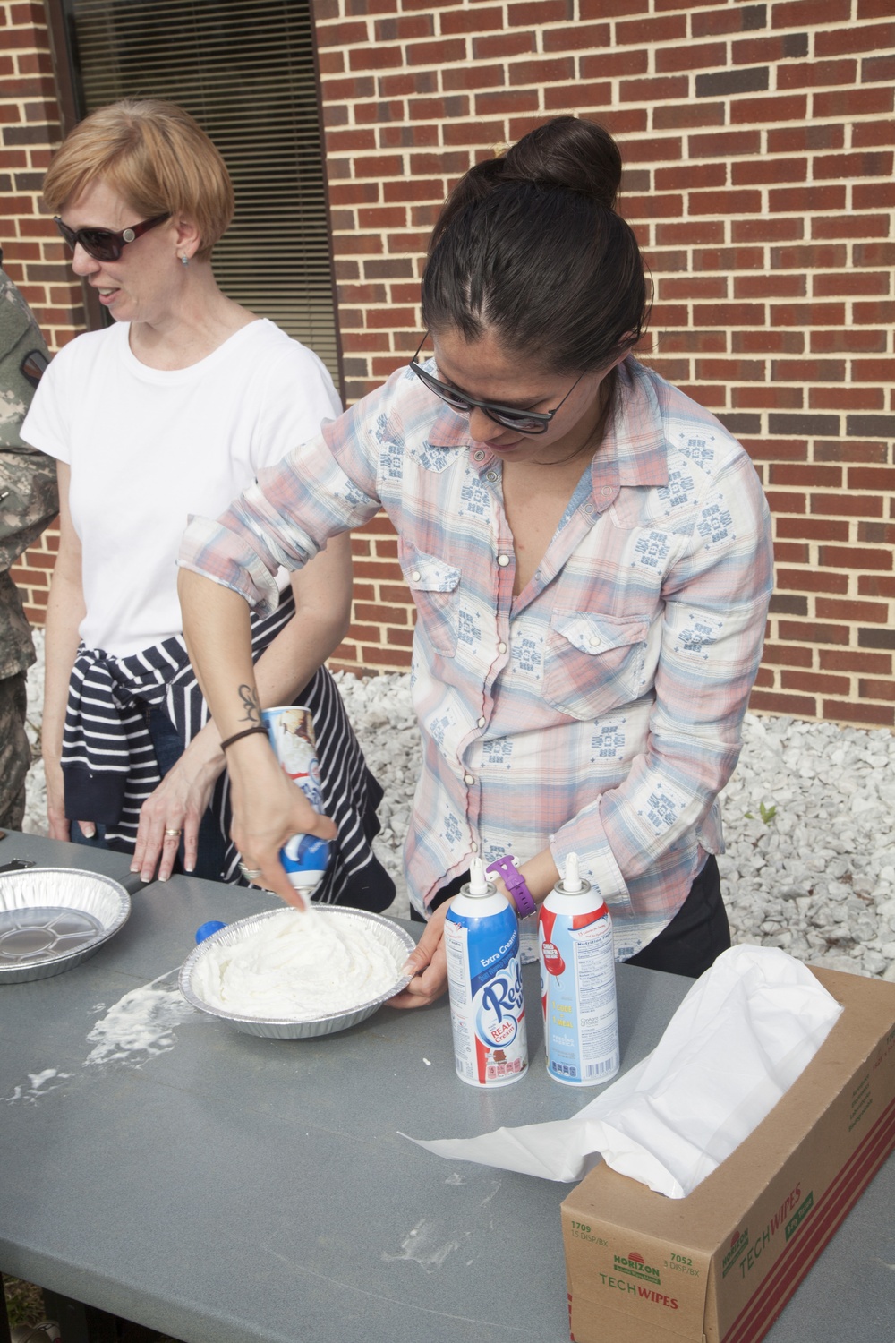 55th Signal Company FRG Pie in the Face