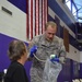 Service member takes vital signs during IRT in Norwich, NY