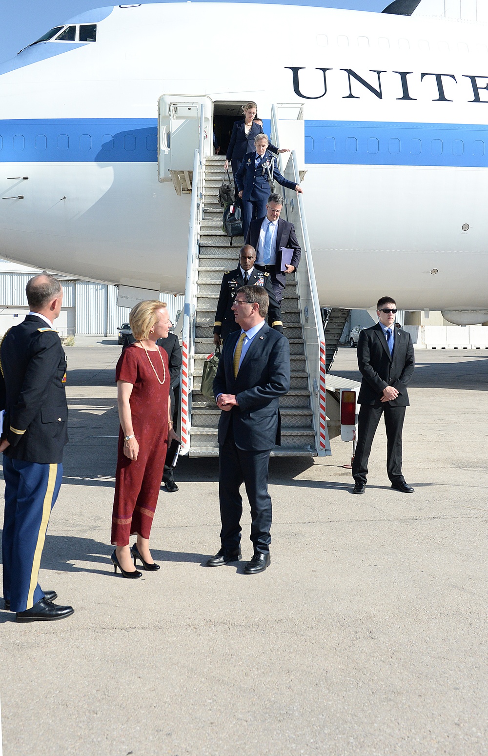 Secretary of defense arrives in Amman, Jordan