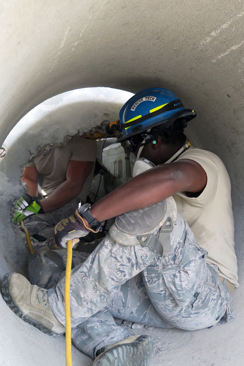 Confined spaces training