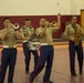 1st MarDiv Band performs to the rhythm