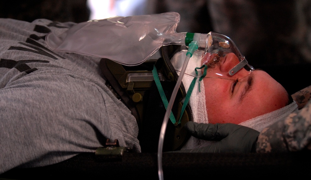 New York National Guard medical Soldiers test skills at Fort Drum