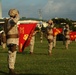 Marines change of command ceremony