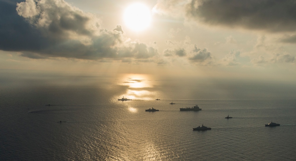 Formation in South China Sea