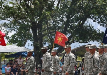 Task Force Talon Soldiers honor veterans during Guam Liberation Day Parade