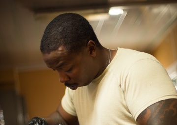 Weapon maintainers arm the Pave Hawk 'So Others May Live'