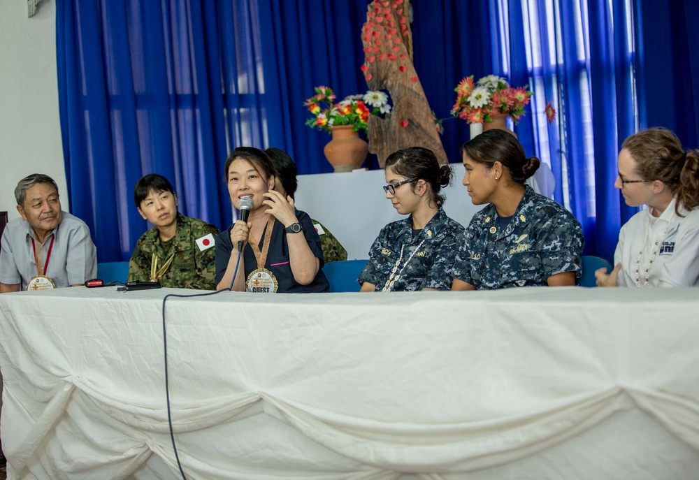 USNS Mercy personnel engage in collaborative nursing forum at Filamer Christian University