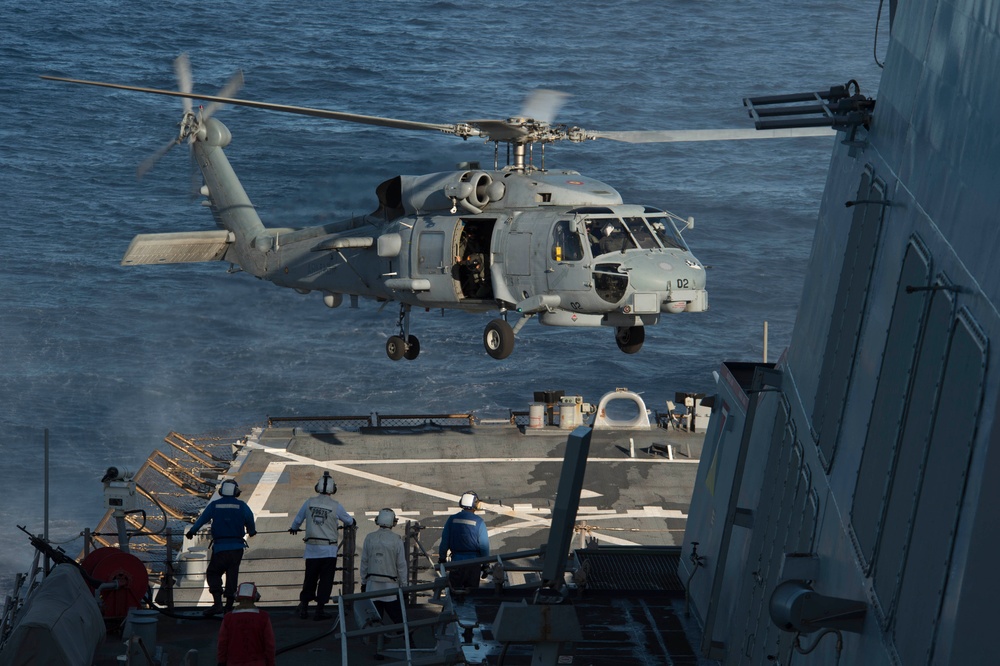 USS Donald Cook operations