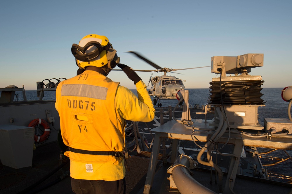 USS Donald Cook operations