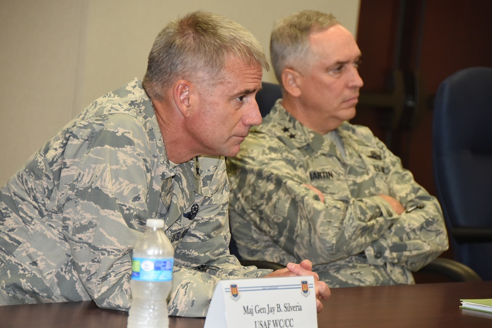 Maj. Gen. Jay Silveria visit to Joint Base McGuire-Dix-Lakehurst