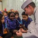 Community relations visit to Australian school