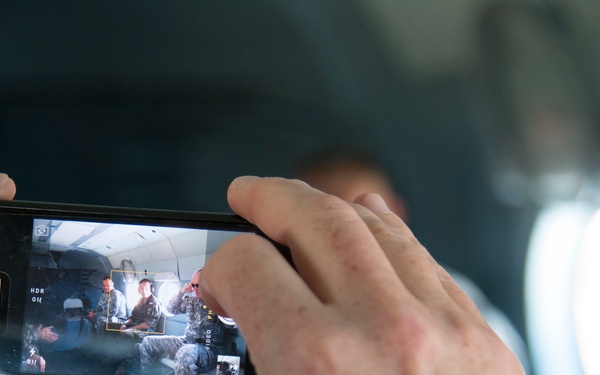 KFOR’s Space Cowboys from Croatia take flight over Kosovo