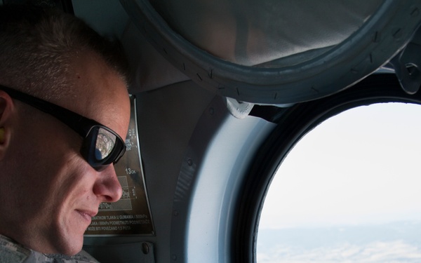 KFOR’s Space Cowboys from Croatia take flight over Kosovo