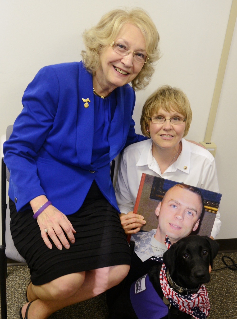 Gold Star Mother sponsors service dog, honors son’s service