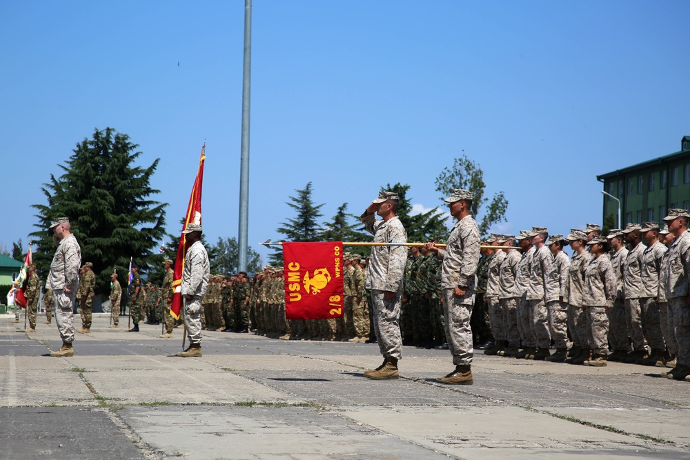 U.S. Marines wrap up training in Georgia